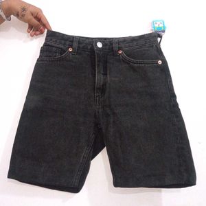 Bermuda Dark Grey Shorts For Women