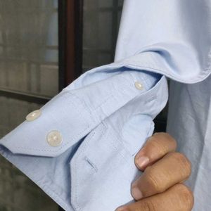 Symbol Mems Sky Blue Formal Shirt