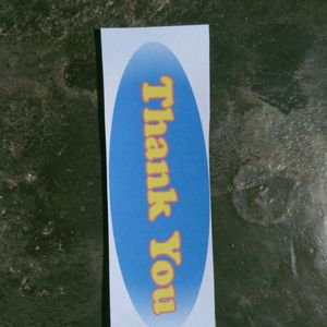 "Thank You" Title Paper Pieces