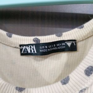 Zara Crop Length Top