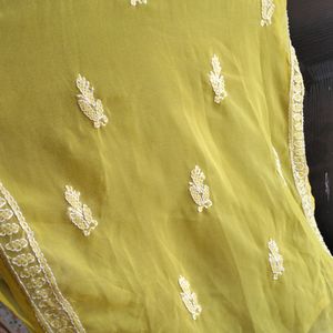 Chikankari Kurta + Inner 2