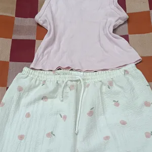 Soft Girl Pink Trouser And Top Set