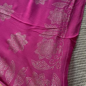 Pink Saree