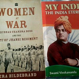 For Army Admirers- Raw And Real Inspiration- Women At War And Vivekananda Book