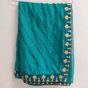 Mint Blue Saree