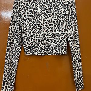 Urbanic Leopard New Crop Top