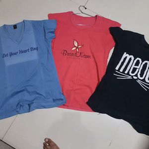 Combo Of 3 Tees