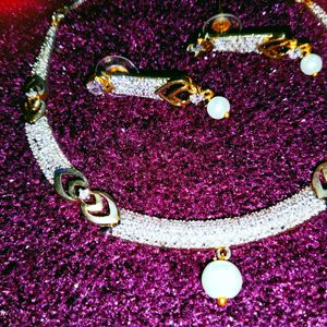 🪄Elegant Necklace Set With Earrings