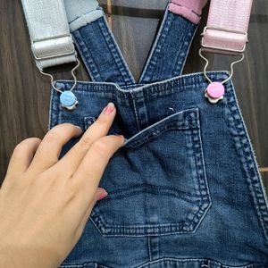 Denim Girls Dungaree