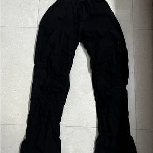 Black Parachute Pants