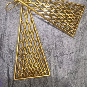 Triangle Shape Earings