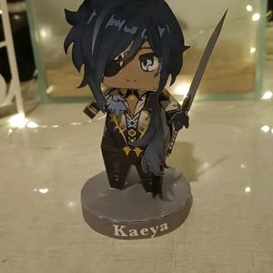 Kaeya Genshin Papercraft 3d