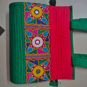 🔥Handbag Kachhi Embroidery Work