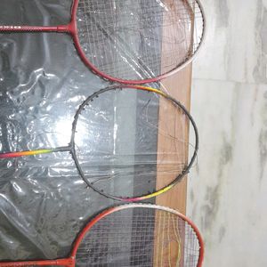 Badminton Combo Set Of 3 ( Without String)