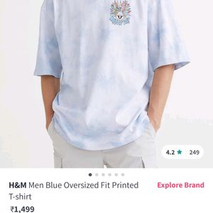 H&M Oversized T Shirt