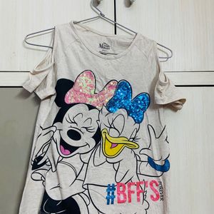 Combo Of 4 Minnie Mouse Max T-shirts