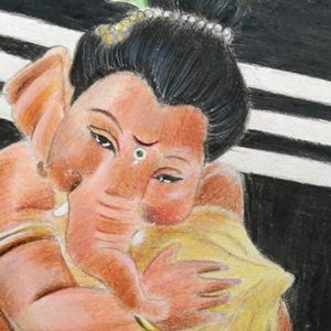 Ganesha Ji Art Work