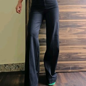 Mid Waist Formal Pants