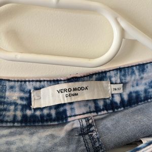 Vero Moda Acid Wash Jeans/ Denim