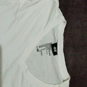 H/M White T Shirt