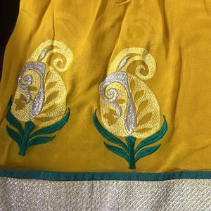 Yellow Saree