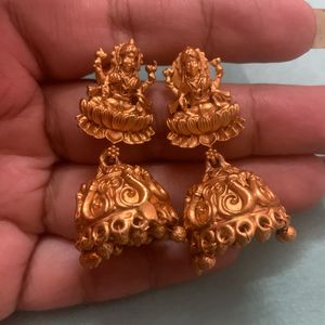 🎀Golden Jhumkha Earring 🎀