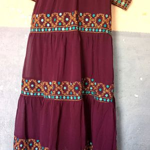 💞 Women Ethnic Wear Gown Or Dress Xl💚