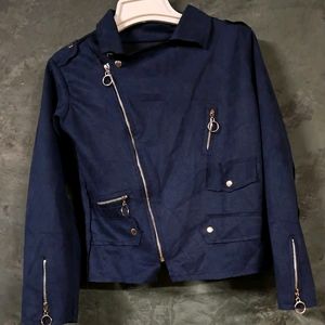 Korean Navy Blue Jacket