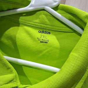 Adidas Neon Green Oversized T-shirt