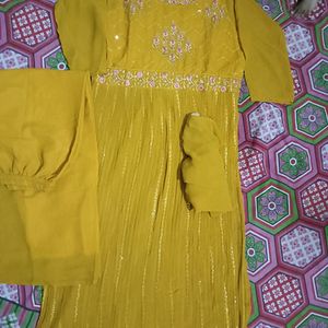 Plazo Dupatta Set