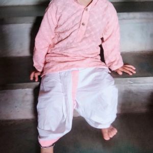 Peach Colour Kurta Pajama Set 🌸🤘