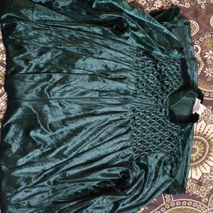 Fs Velvet Maxi Dress