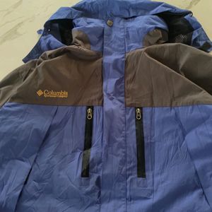 COLUMBIA TITANIUM GORETEX WATERPROOF JACKET BLUE