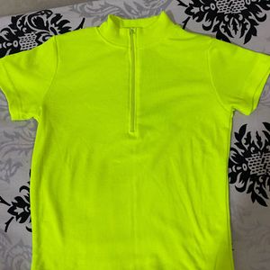 Neon Top Very Demure, And Aesthetic.(college Wear)