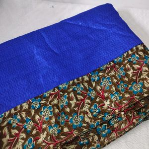 Blue Saree