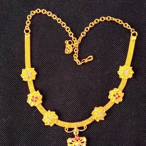 Gold Jewellery Necklace