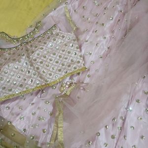 Size 30 Party Wear Lehenga For Girls