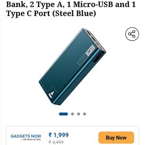 Totally New 20000 Mah Boat Power Bank