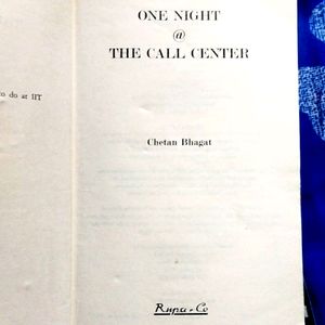 One Night At Call Centre By Chetan Bhagat