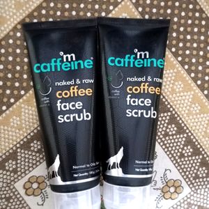 2 coffee face scrub