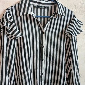 ZARA Fashion Shirt Top Stripped Premium