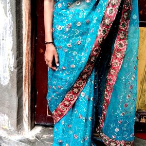 Net Saree