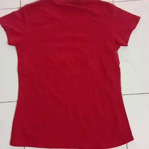 Red Plain Top