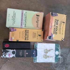 Combo Of Pilgrim Mask, Serum, Moisturizer, Ph Balm