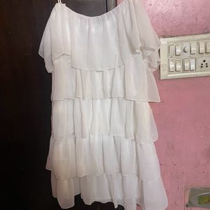 Irene Frill Dress- L Size