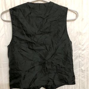 Van Heusen Black Waistcoat