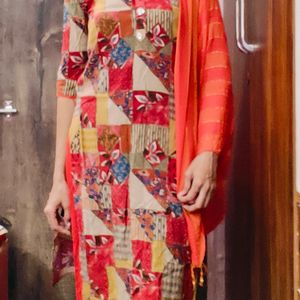 Kurta Paint with Dupatta