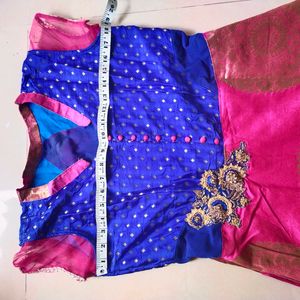 Designer Anarkali Suit Set With Dupatta