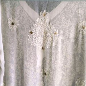 Gota Patti Chikankari Kurta