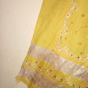 Yellow Stitched Suit